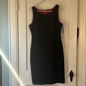 Red and black dress, size 10
